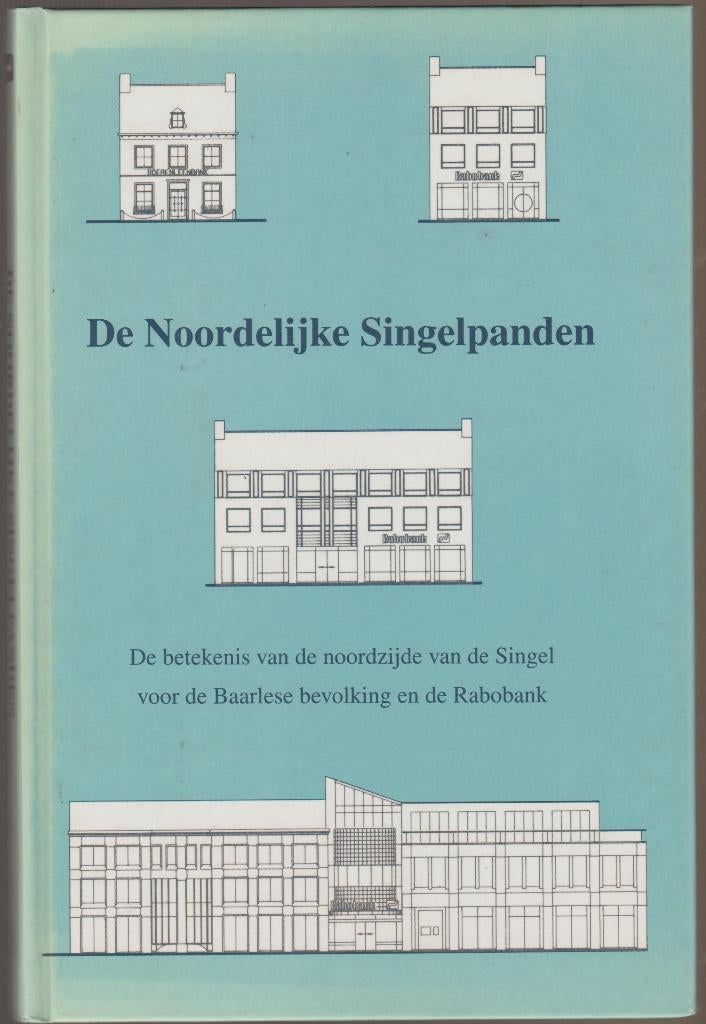 Baarle Nassau De noordelijke singelpanden 1994., 20e eeuw of later, Verzenden, Zo goed als nieuw, Zie beschrijving