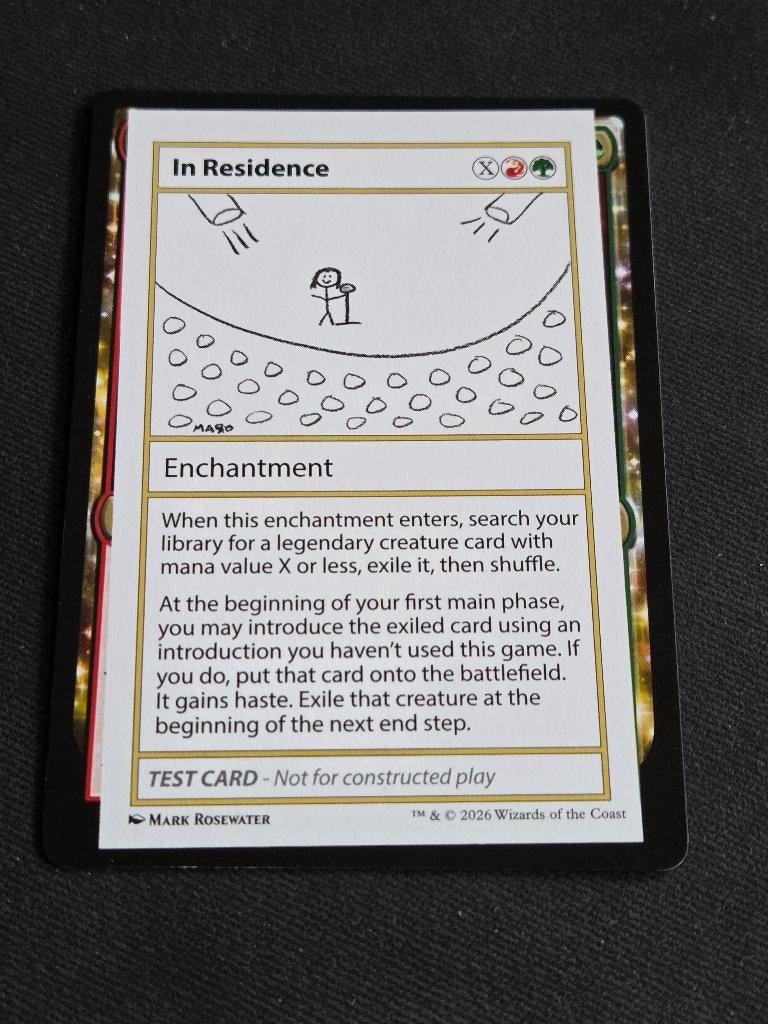 In Residence, Hobby en Vrije tijd, Verzamelkaartspellen | Magic the Gathering, Ophalen of Verzenden, Zo goed als nieuw