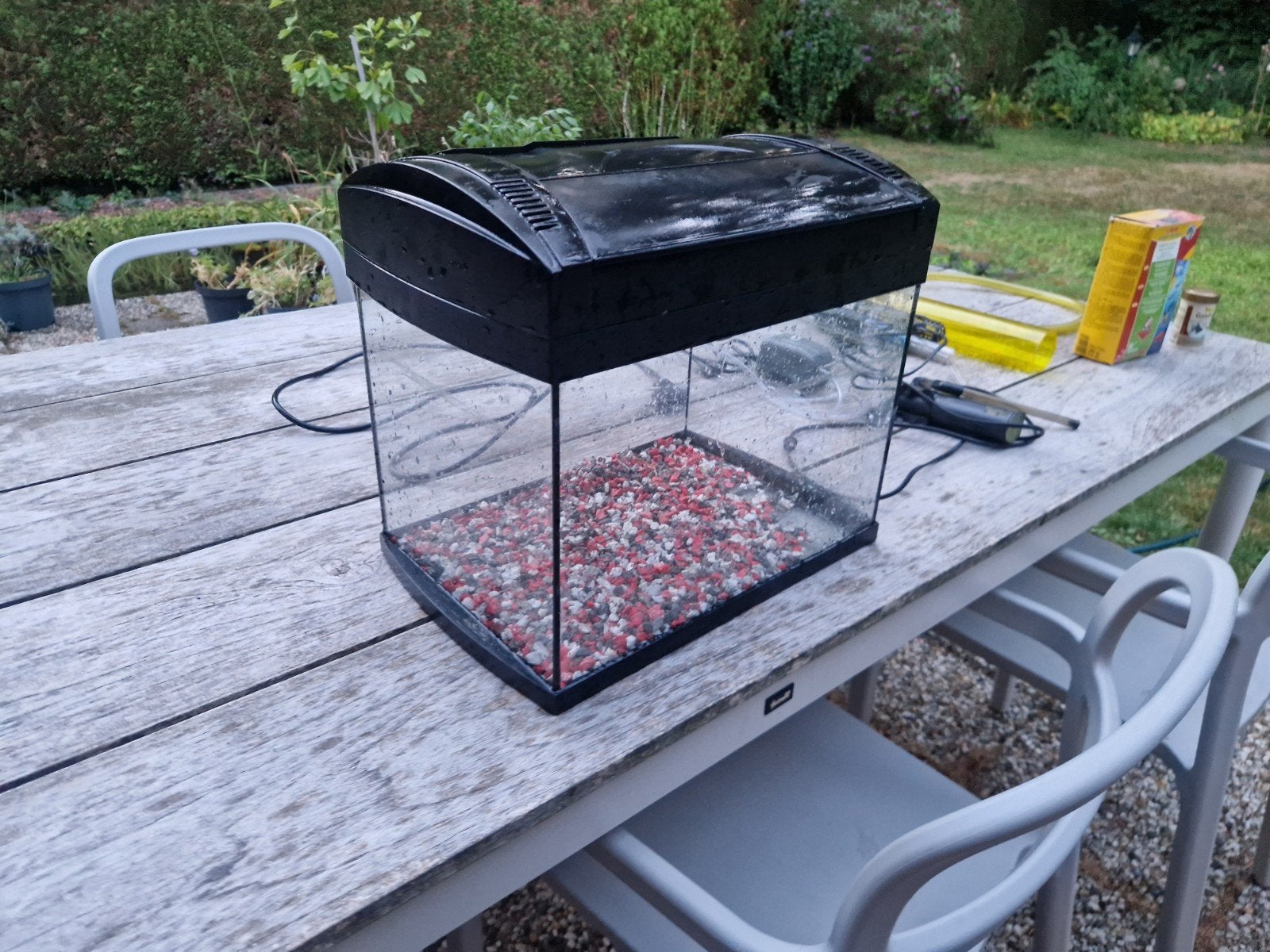 Aquarirum 35x25x30 | mooie startersset, Ophalen of Verzenden, Leeg aquarium