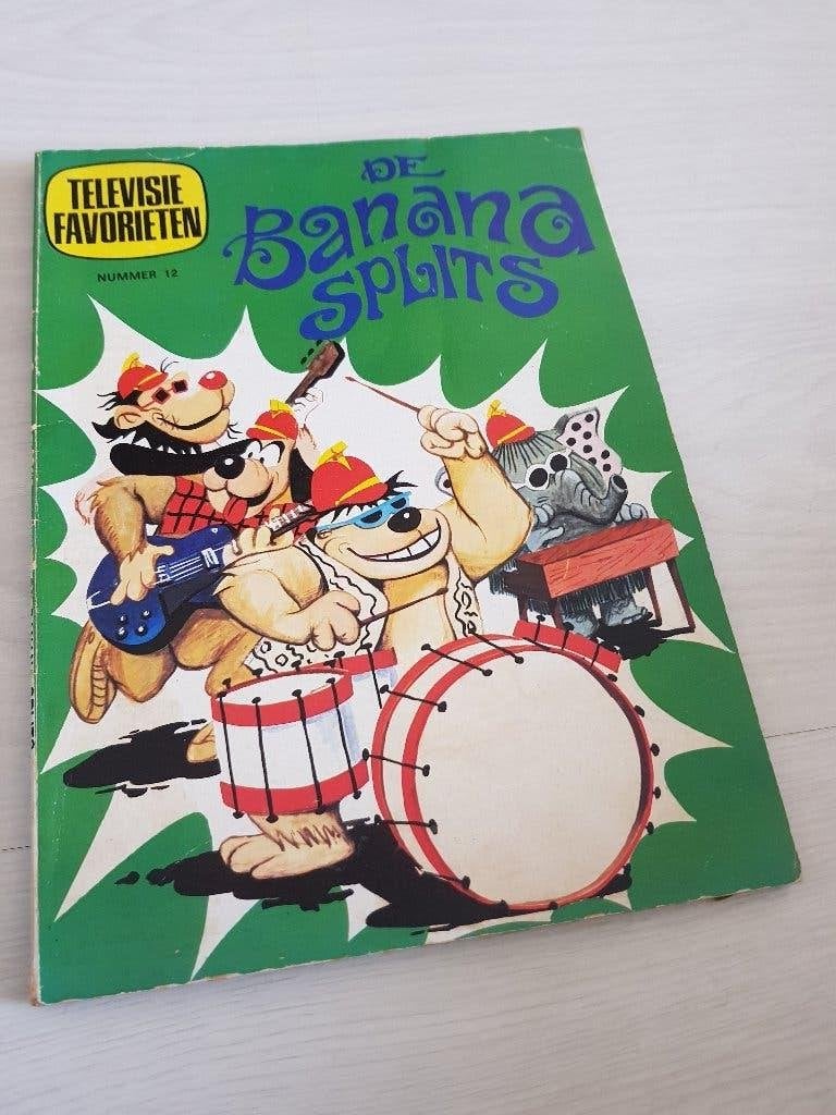 De Banana Splits, Boeken, Gelezen, Eén stripboek, Ophalen of Verzenden, William Hanna, Joseph Barbera