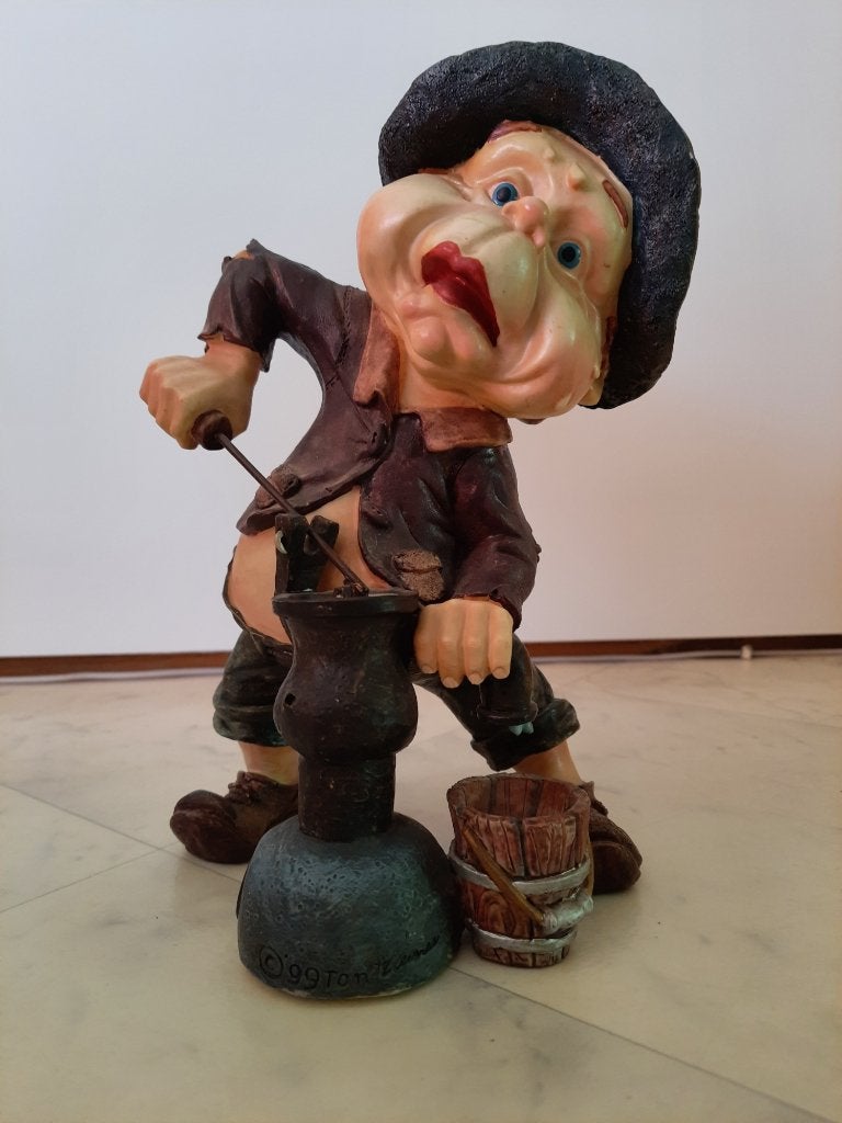Efteling Lick de Laaf Collectible Spuitfiguur 1998, Verzamelen, Ophalen of Verzenden, Zo goed als nieuw, Beeldje of Poppetje