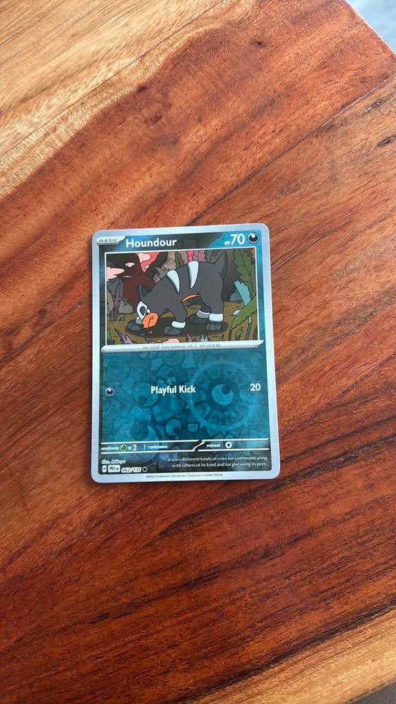 Houndour 062/131 Reverse Holo, Verzenden, Zo goed als nieuw, Losse kaart