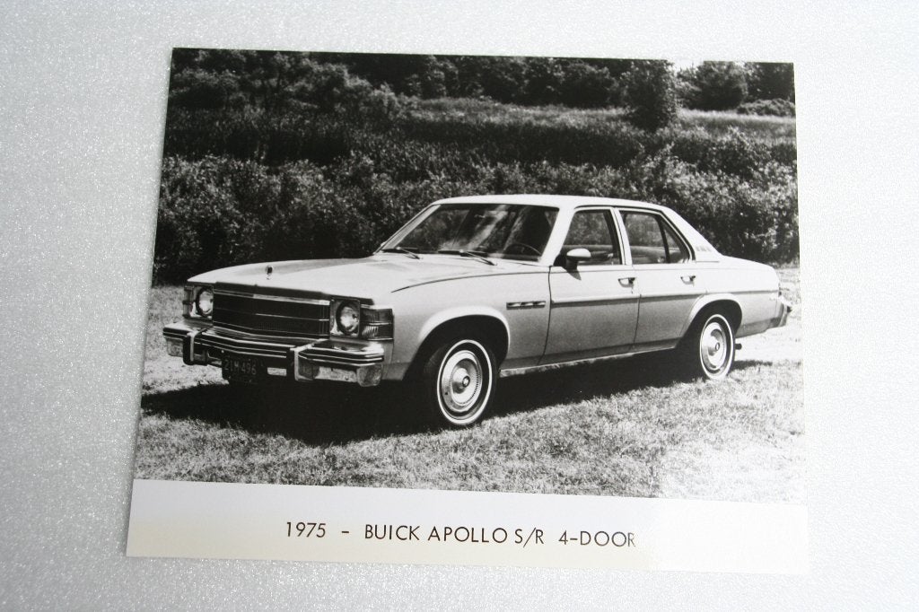 Persfoto Buick Apollo S/R 4-deurs (1975) (3), Ophalen of Verzenden, Nieuw, Overige merken