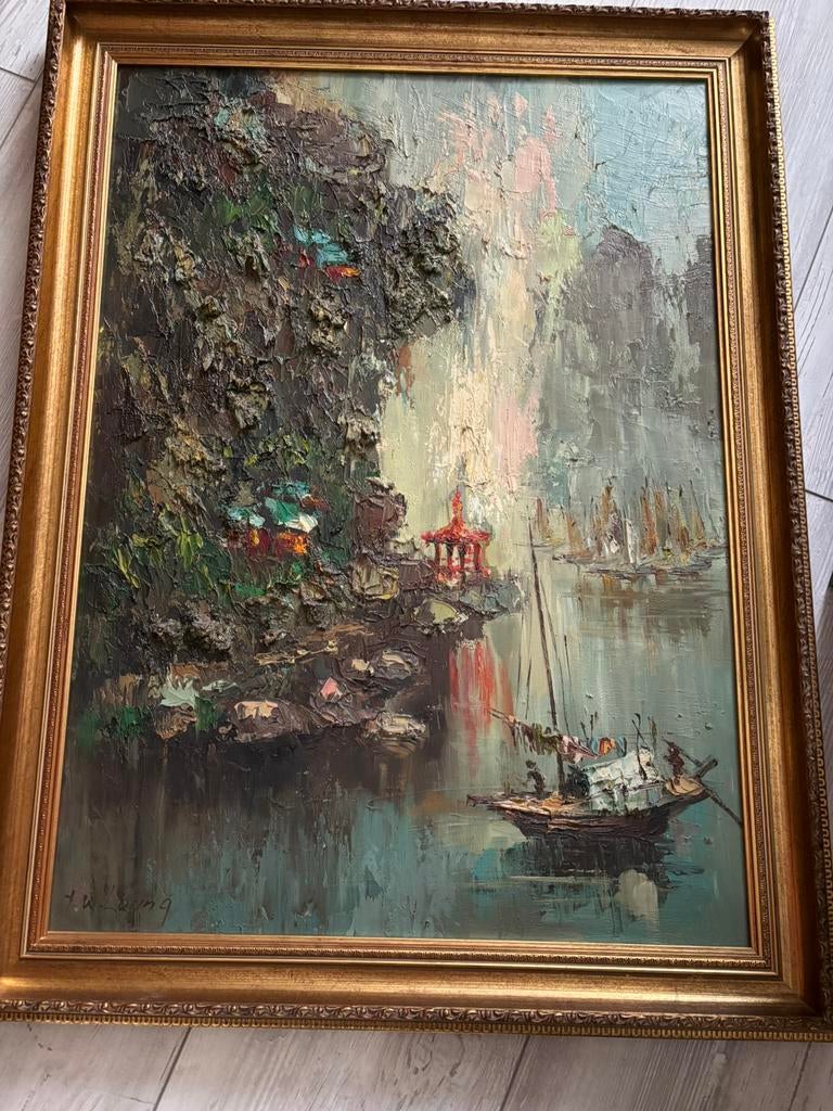 Te koop schilderwerk, Antiek en Kunst, Kunst | Schilderijen | Klassiek, Ophalen of Verzenden