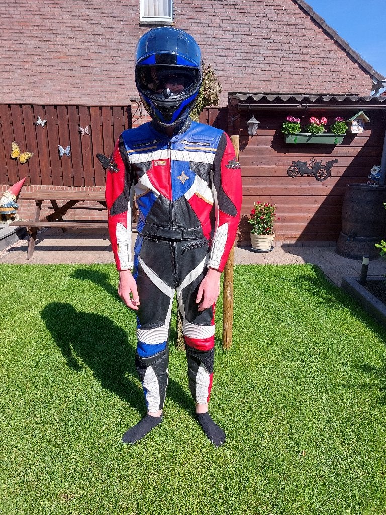 Motorpak van merk Damen, maat 42, Ophalen of Verzenden, Tweedehands, Combipak, Damen motorfashion