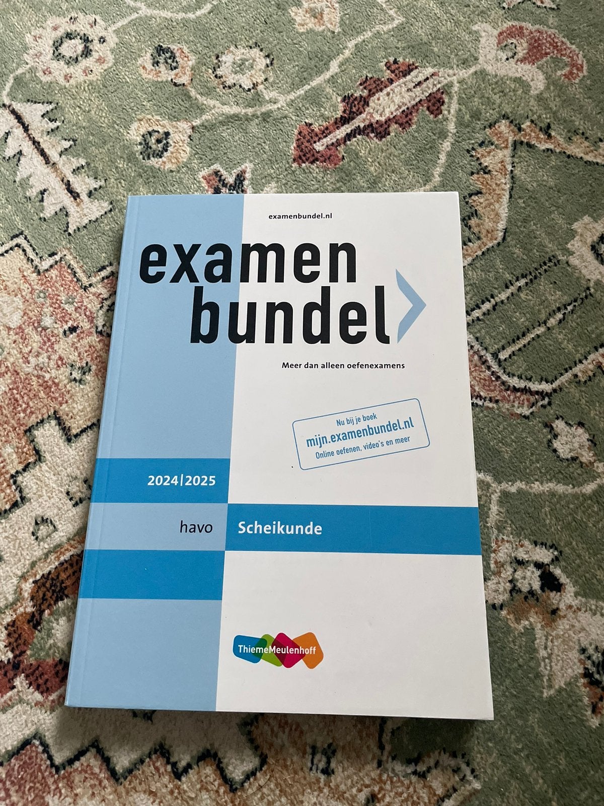 Examenbundel Scheikunde 2025 Havo, Boeken, Schoolboeken, Ophalen of Verzenden, Zo goed als nieuw, HAVO, Scheikunde