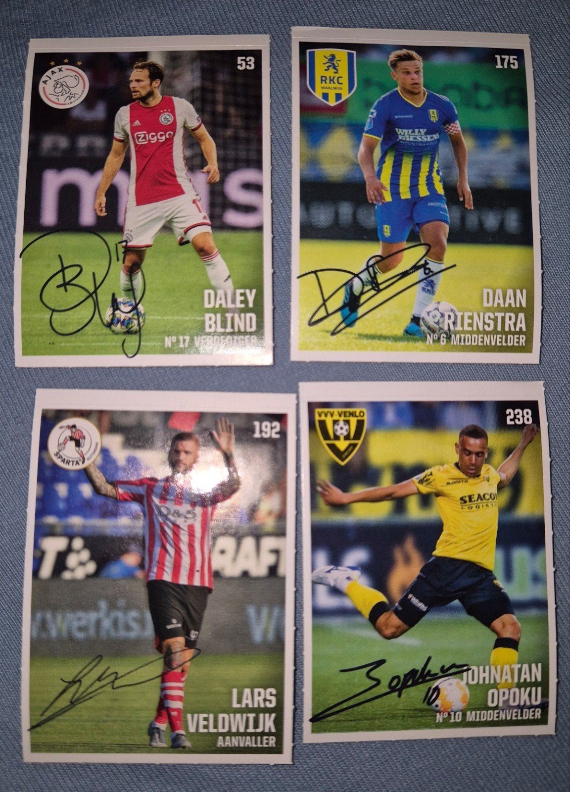 AH Eredivisie Voetbalplaatjes 2019-2020, Verzenden, Nieuw, Stickers en Plaatjes