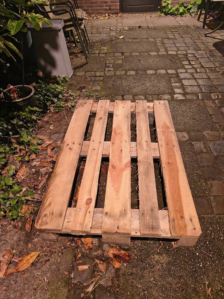 Pallet - gratis op te halen, Ophalen, Minder dan 25 mm, Zo goed als nieuw, Minder dan 200 cm