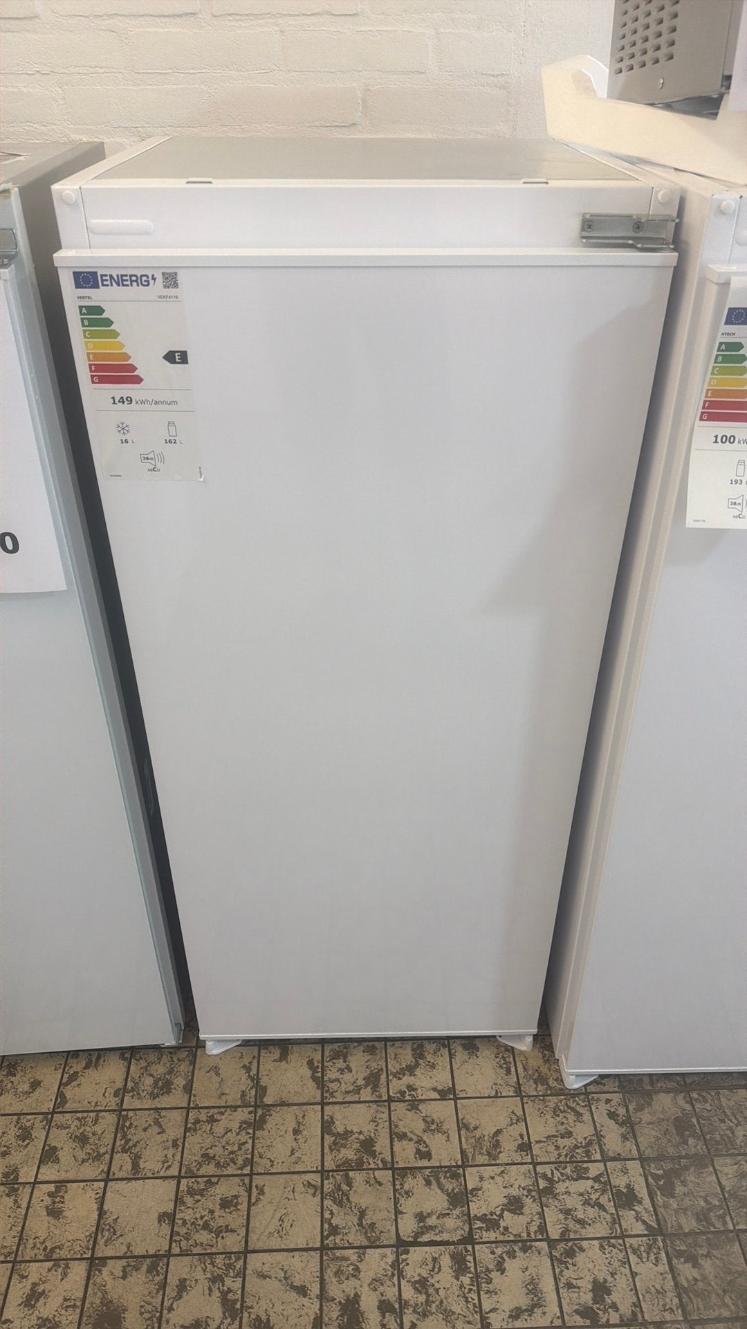 Inbouw koelkast 122 cm met vriesvak nieuw sleepdeur  inbouw, 150 tot 200 liter, 120 tot 140 cm, Siemens, Nieuw
