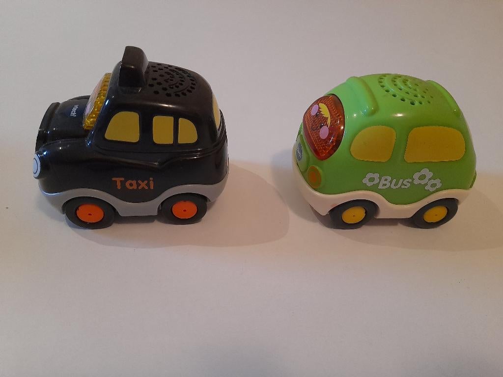 Vtech Toet Toet Auto taxi en bus, Ophalen of Verzenden, Zo goed als nieuw, 2 tot 4 jaar