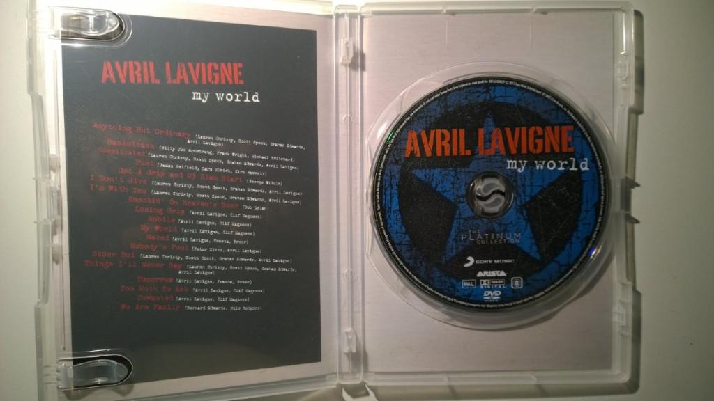 Avril Lavigne - My World (DVD), Alle leeftijden, Ophalen of Verzenden, Zo goed als nieuw, Muziek en Concerten