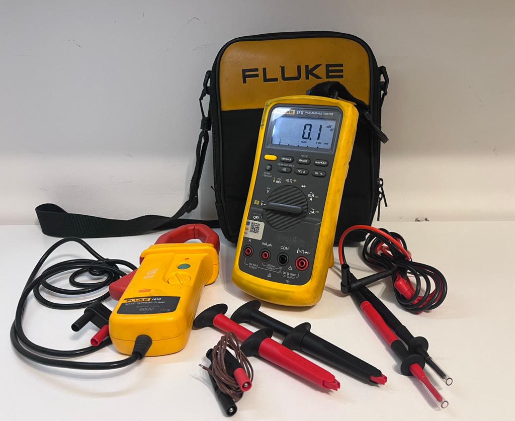 Fluke 87V + i410 Stroomtang Complete Set, Ophalen, Multimeter