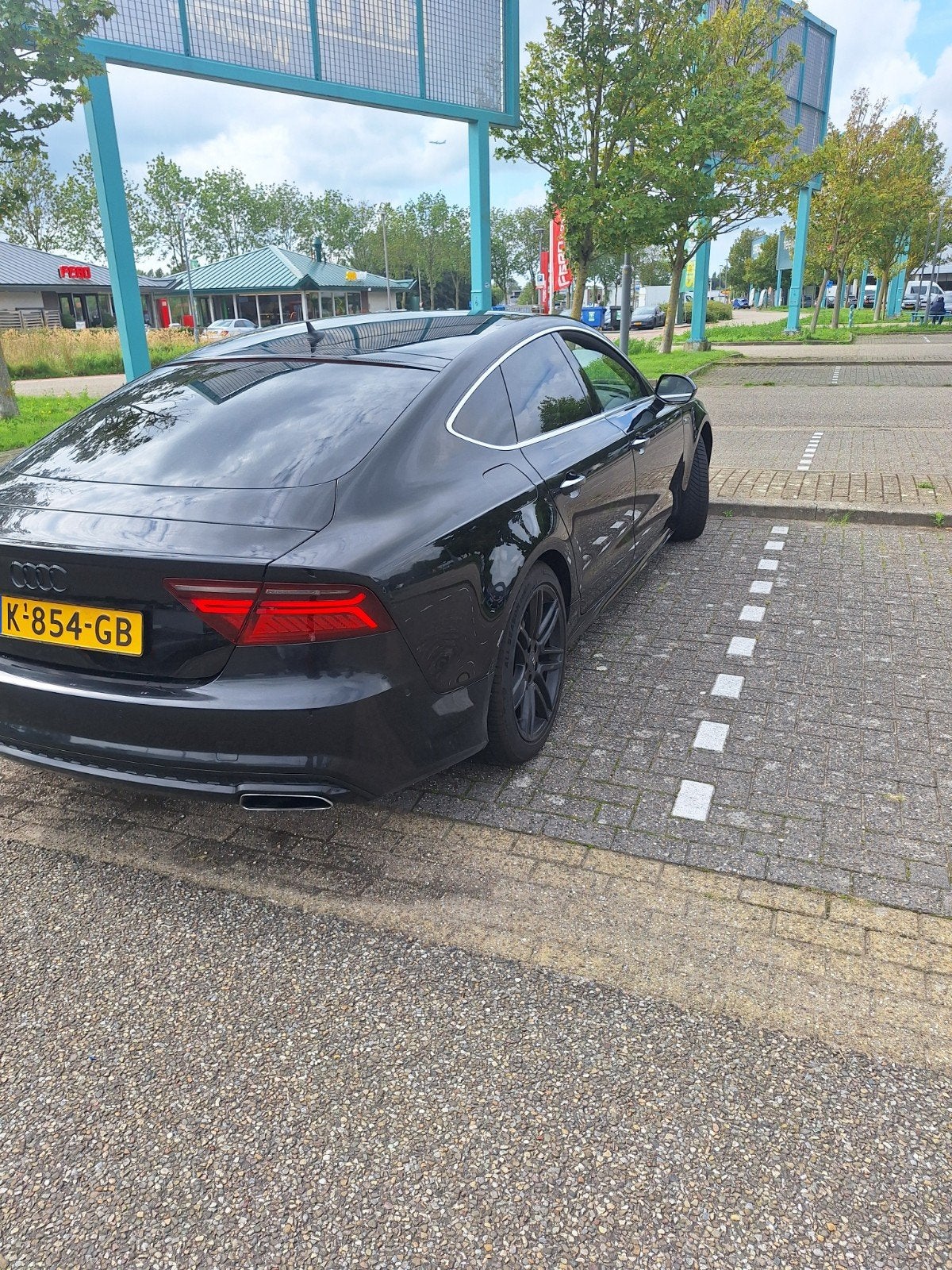 Audi A7 Sportback | S line 3.0 TDI 270PK, Auto's, Euro 6, Zwart, Bruin, Diesel