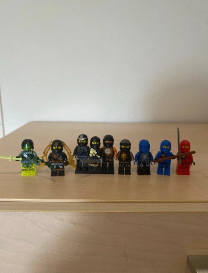 Lego Ninjago Zeldzame Lot, Lego, Ophalen of Verzenden, Zo goed als nieuw, Minifiguur