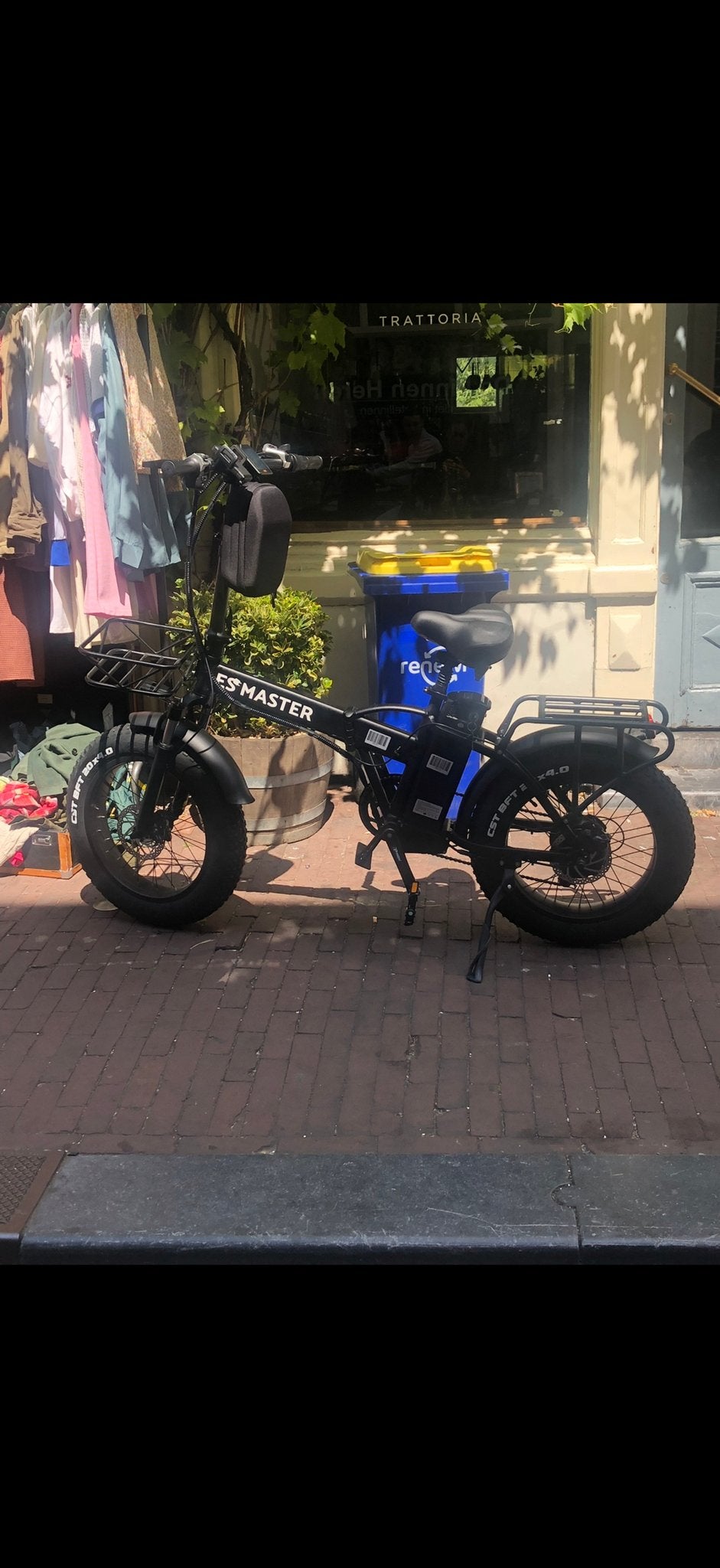 ESMASTER opvouwbare elektrische fiets, Zo goed als nieuw, Minder dan 47 cm, 30 tot 50 km per accu, Ophalen