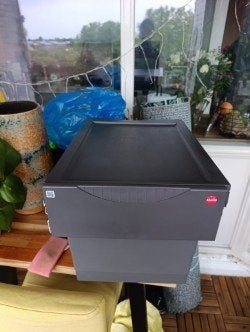 Hailo Tandem inbouwafvalbak 2x 15L, Ophalen, Kunststof, Nieuw, 5 – 50