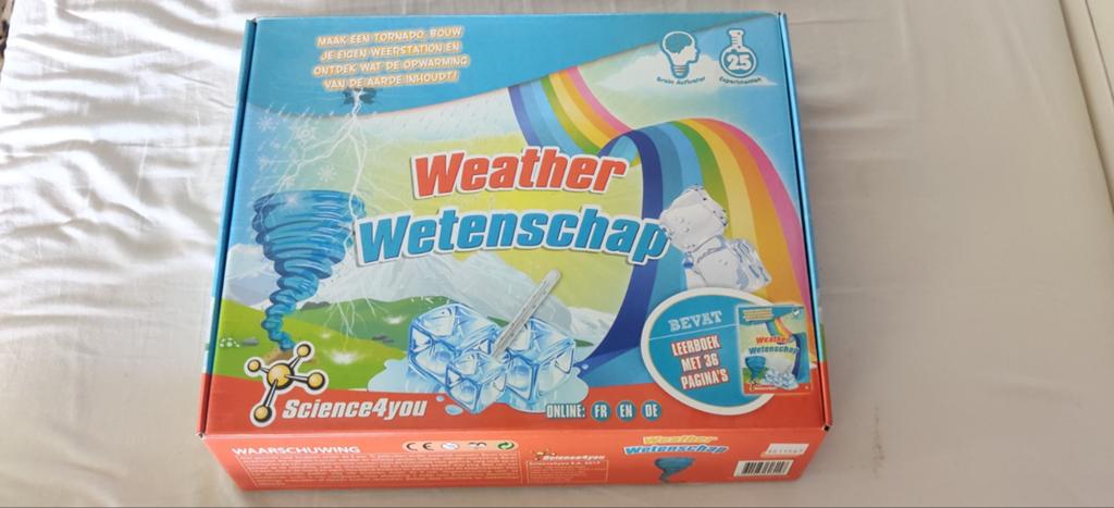 Science4you Weer Wetenschap Experimenteerdoos, Ophalen of Verzenden, Nieuw, Bouwen