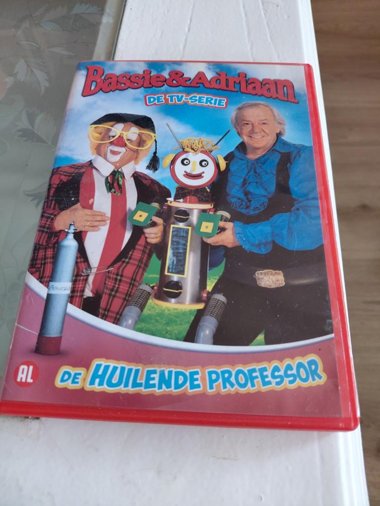 Bassie & Adriaan De Huilende Professor dvd, Avontuur, Gebruikt, Alle leeftijden, Ophalen of Verzenden