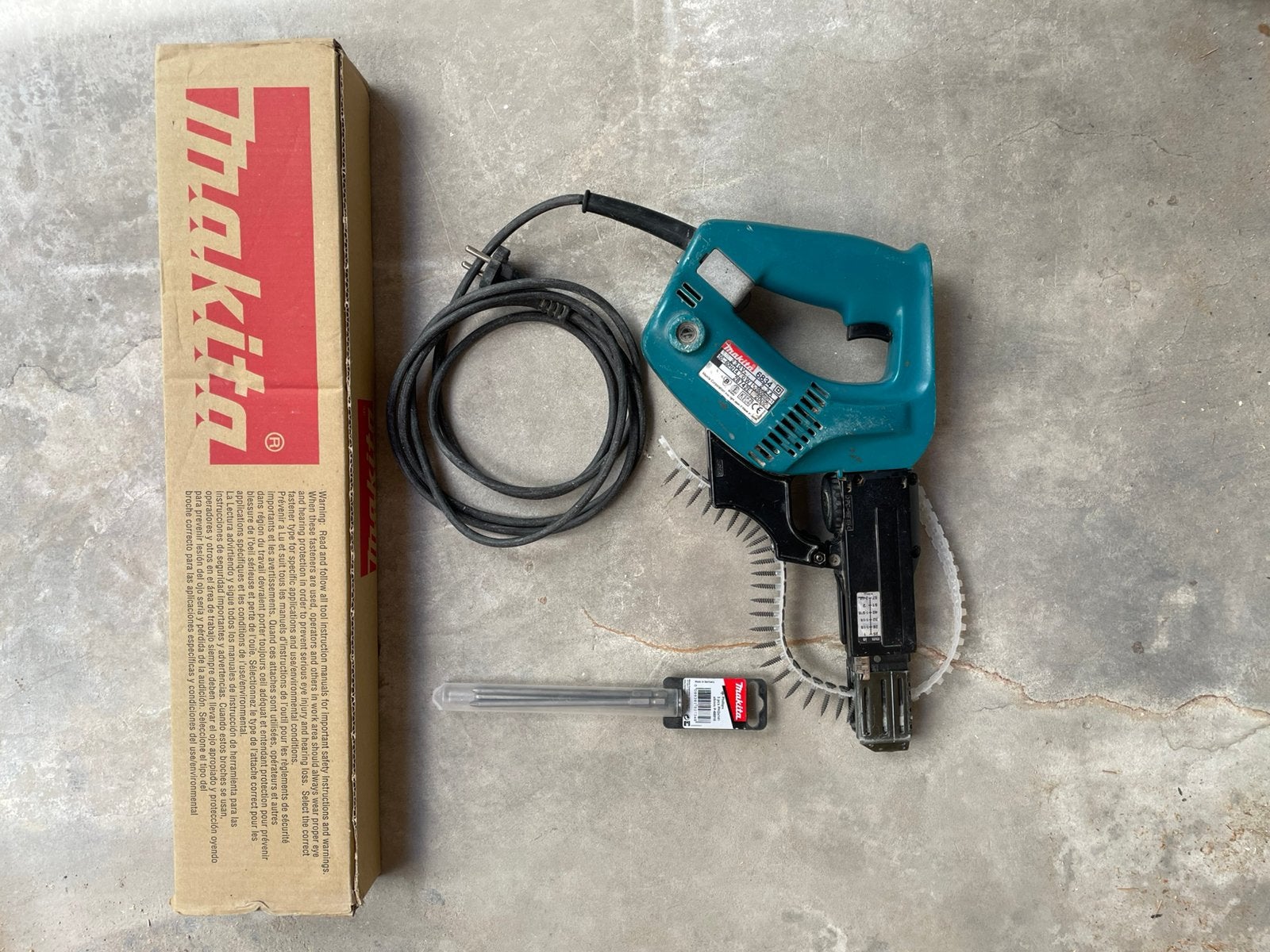 Makita gipsplaat schroefmachine | bandschroefmachine, Ophalen, Zo goed als nieuw