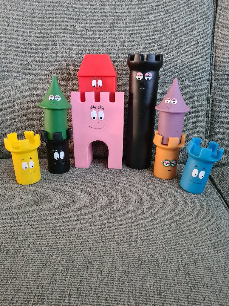 Barbapapa plastoy kasteel castle set, Plastoy, Gebruikt, Ophalen of Verzenden, Nvt