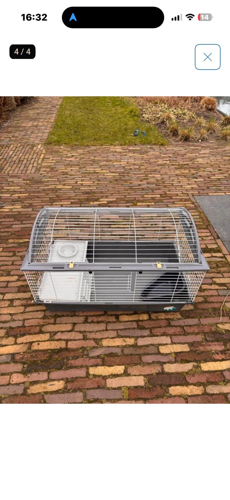 Ferplast kooi 98 cm met 2 jonge langharige  cavias naar keus, Dieren en Toebehoren, Knaagdieren en Konijnen | Hokken en Kooien