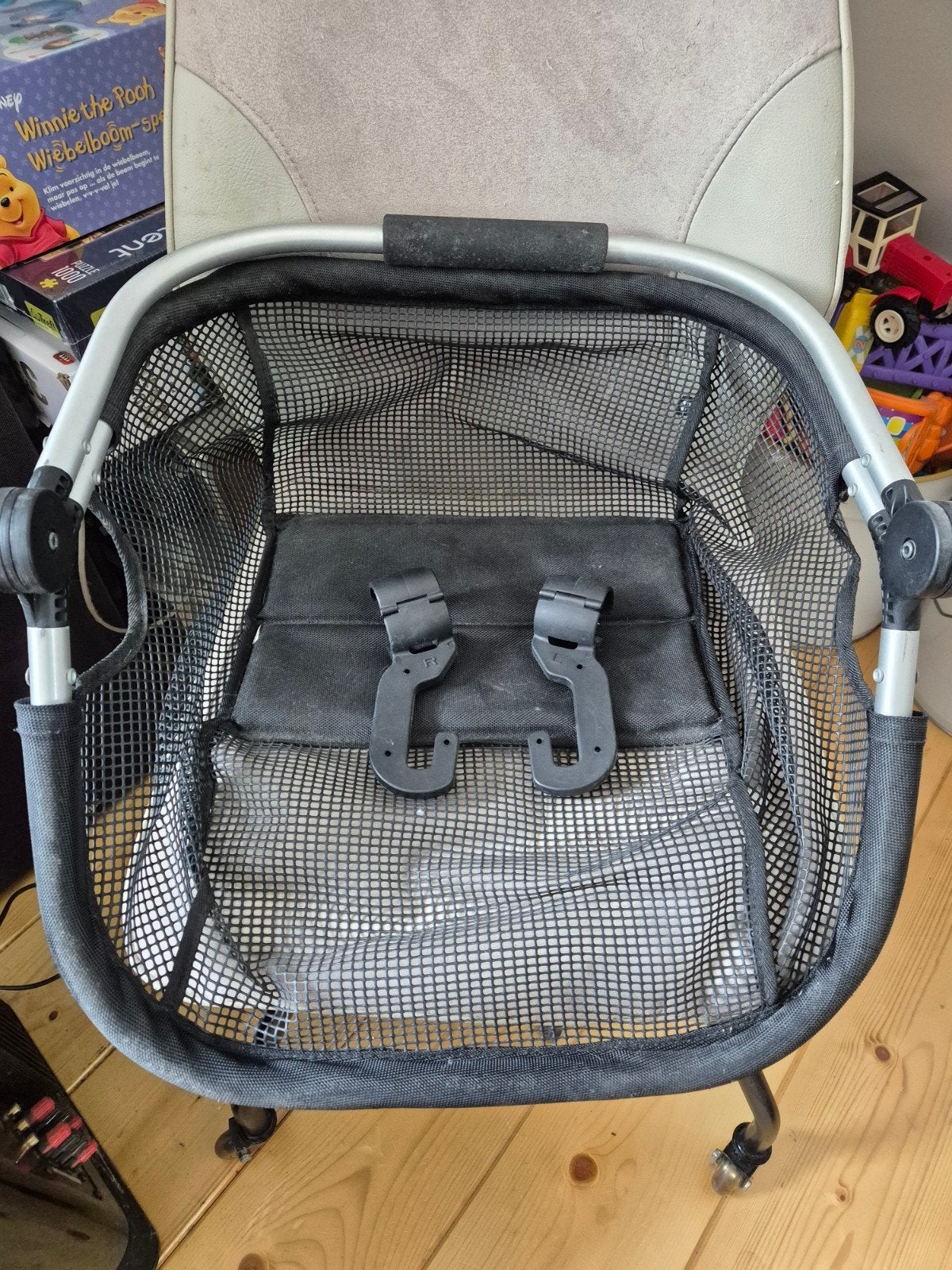 mutsy boodschappen mand met bevestiging, Ophalen of Verzenden, Zo goed als nieuw, Mutsy