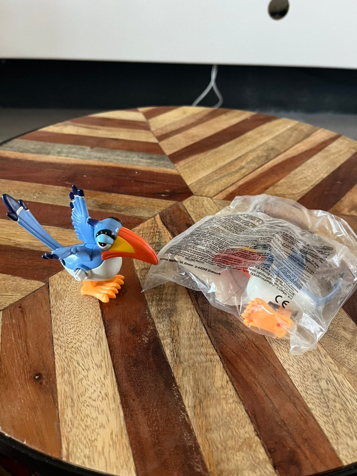 Zazu-opwindspeeltje uit The Lion King-collectie McDonald's, Ophalen of Verzenden, Zo goed als nieuw, Dier