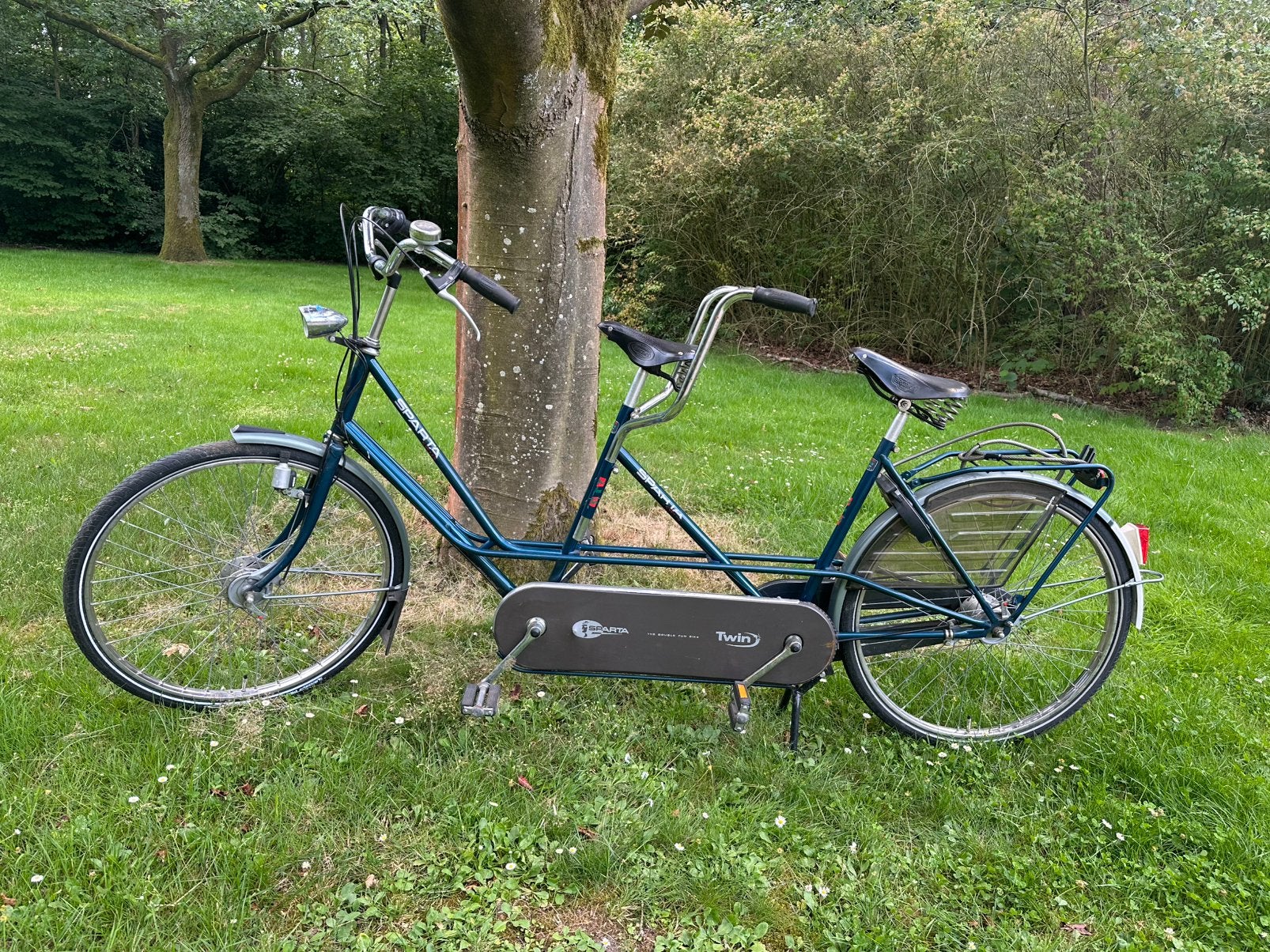 Tandem Sparta Twin, vintage en goed!, Ophalen, Gebruikt, Minder dan 10 versnellingen