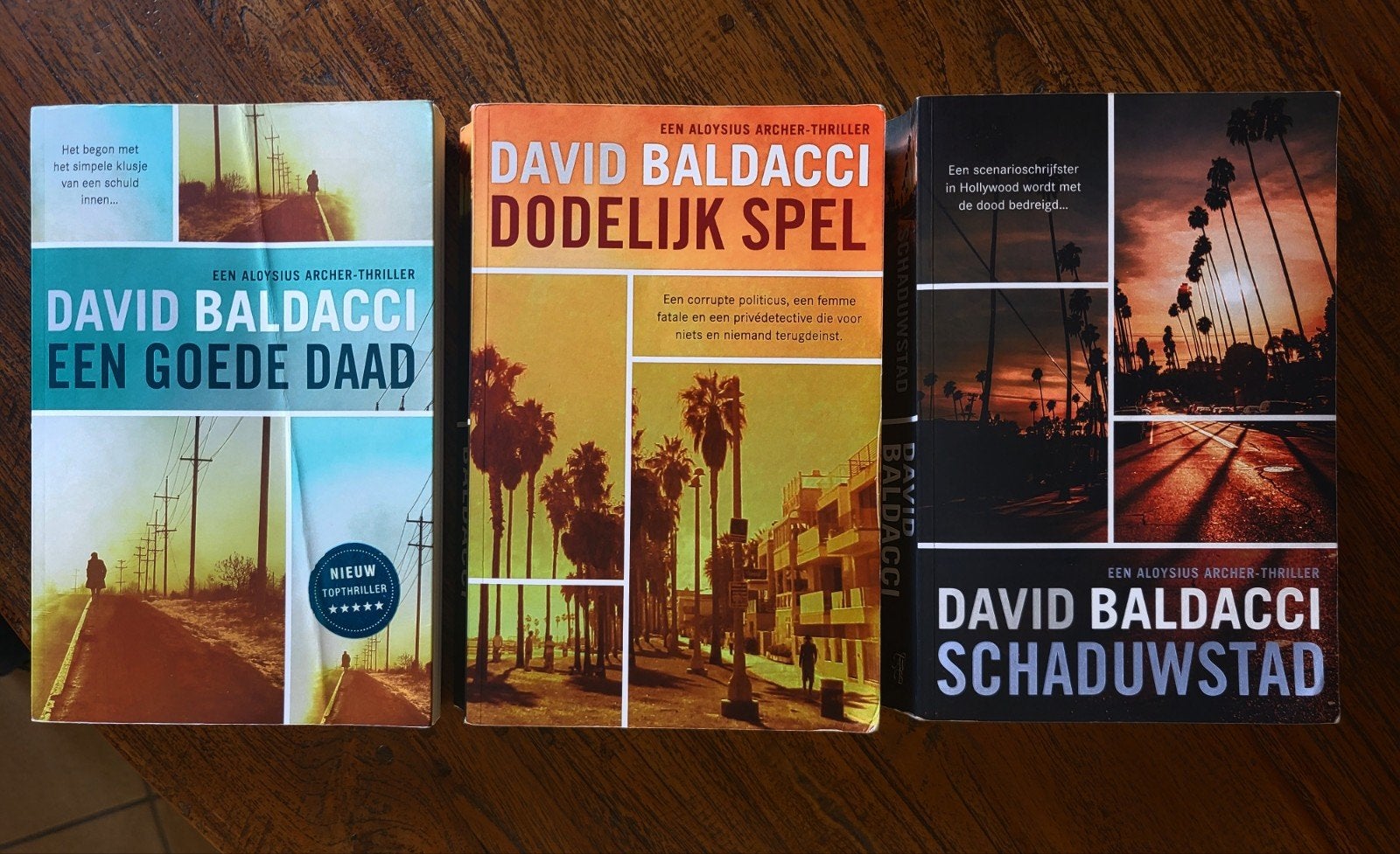 David Baldacci - Aloysius Archer trilogie (3 boeken), Ophalen of Verzenden, Gelezen, David Baldacci, Amerika