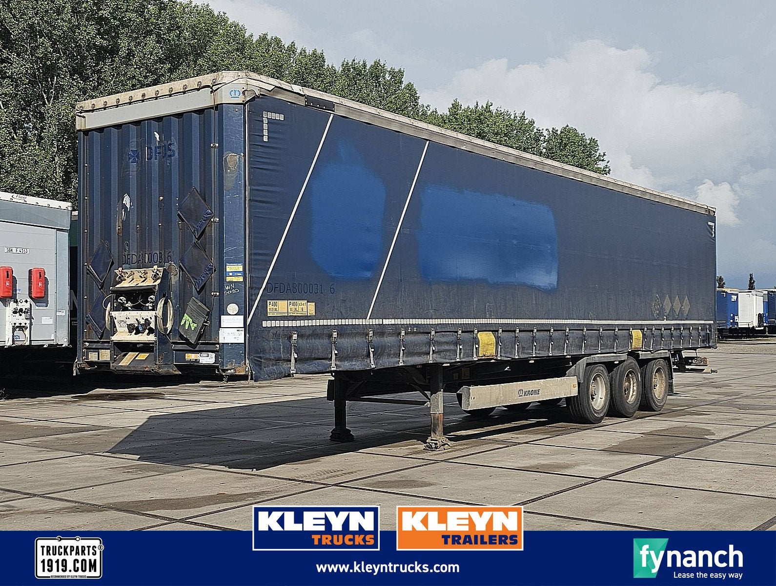 KRONE N/A standard bpw, Auto's, Overige kleuren, Origineel Nederlands, Bedrijf, Aanhangers en Opleggers