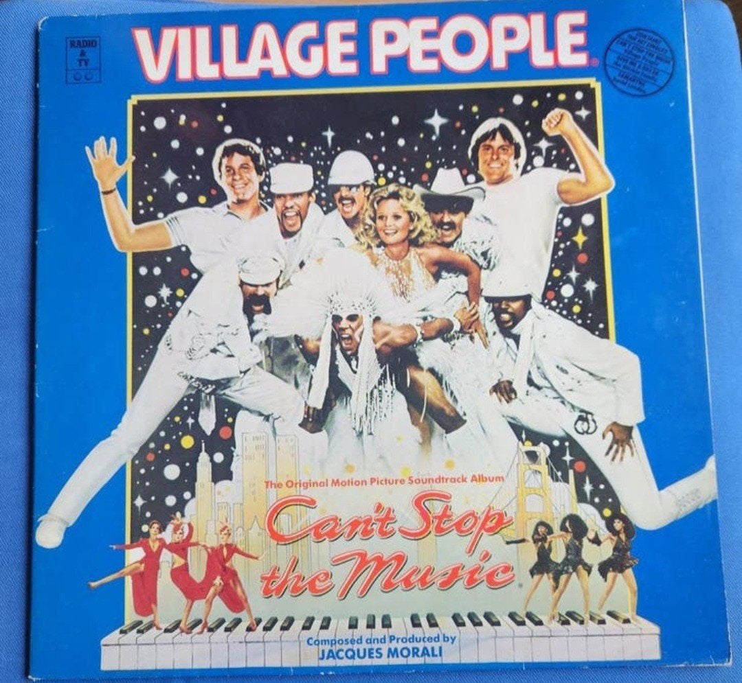 Village People  - Can't stop the music lp vinyl, Ophalen of Verzenden