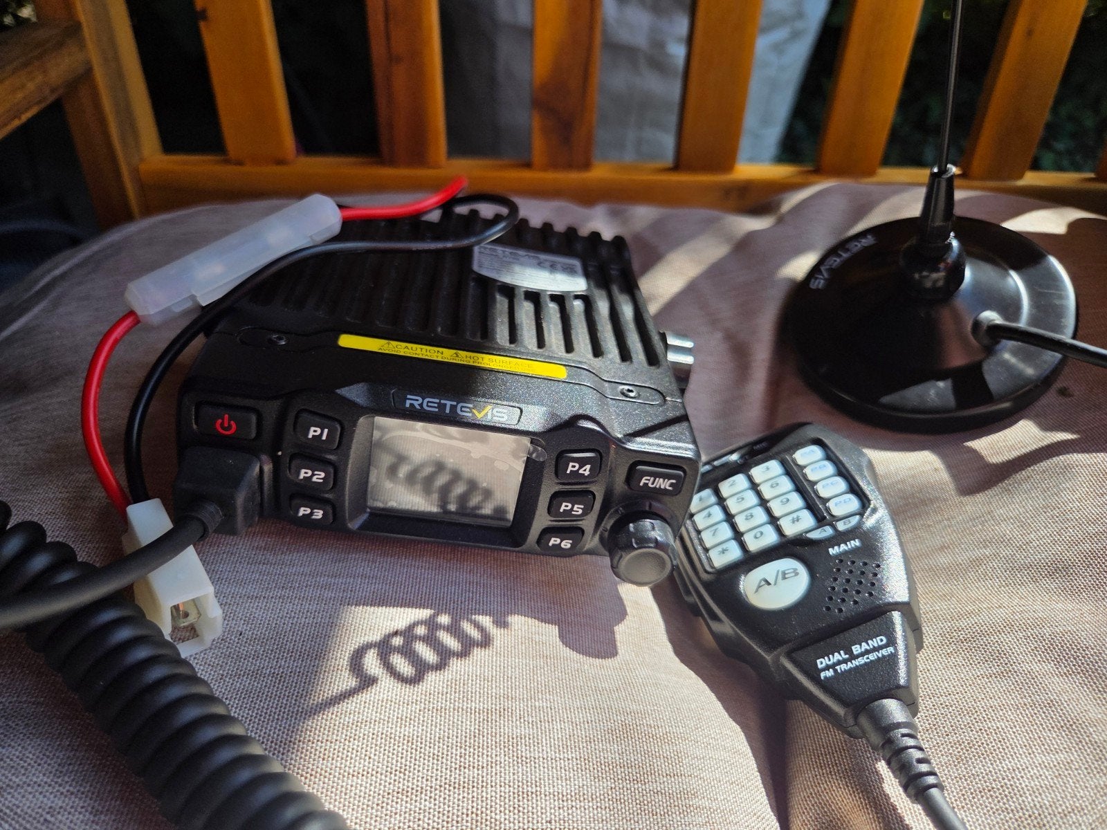 Retevis RT95 Dual-Band Mobiele Hamradio Transceiver Set, Ophalen of Verzenden, Zo goed als nieuw