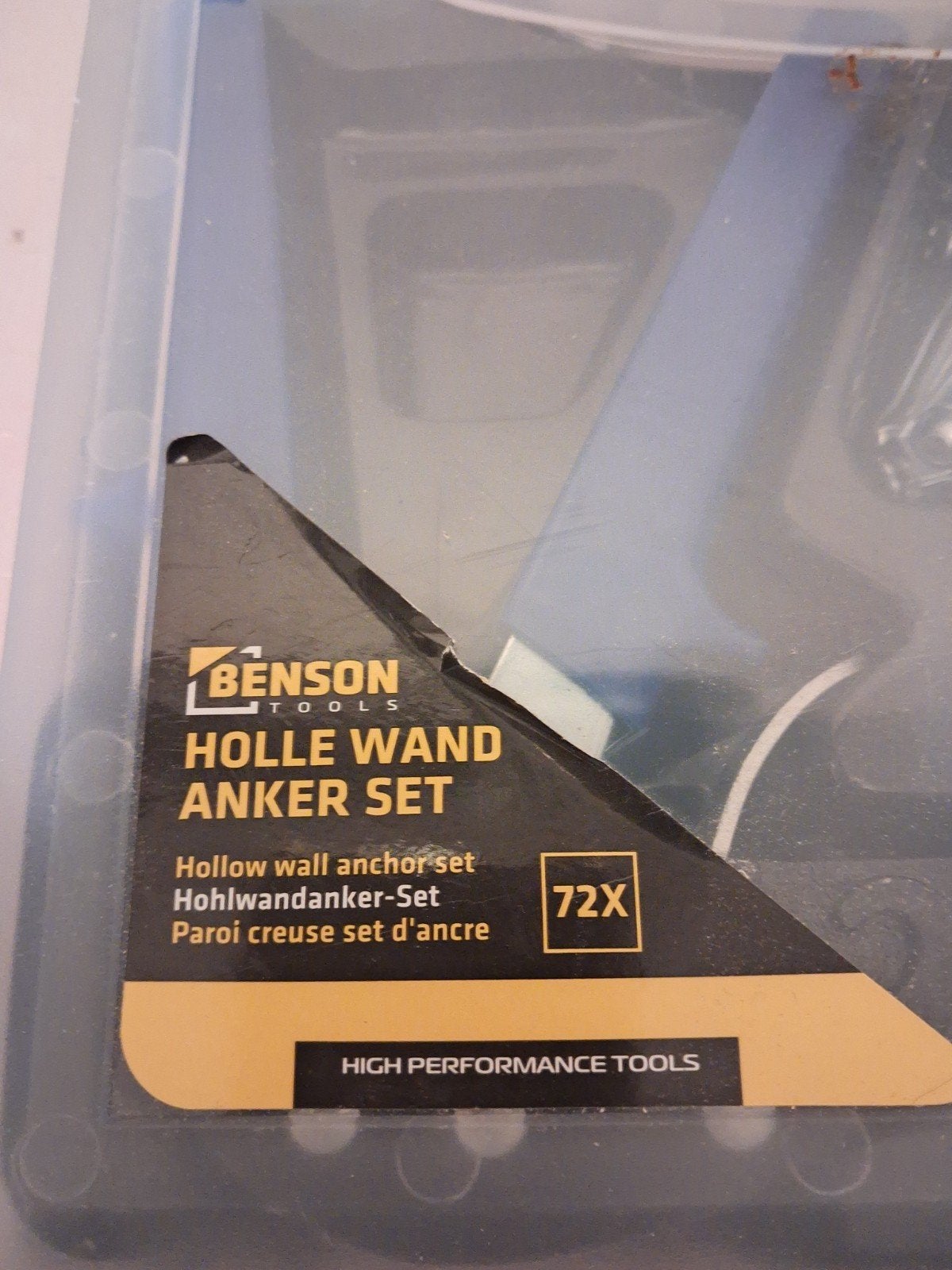 hollewand anker set, Ophalen of Verzenden, Zo goed als nieuw, Overige typen, Rvs