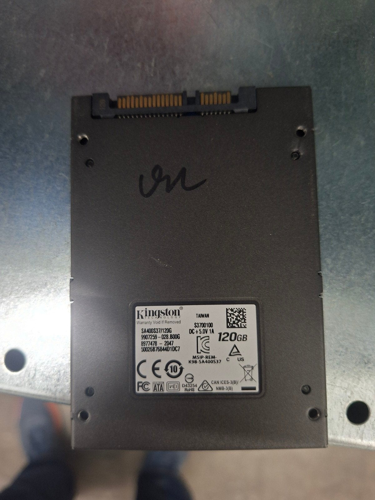 120GB SSD Kingston - Goede staat, Gebruikt, Kingston, Ggg, Xx