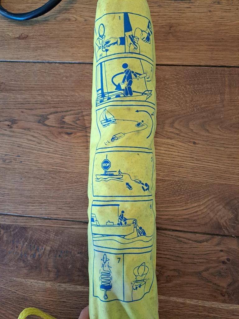 Plastimo Rescue Line met houder, Watersport en Boten, Ophalen of Verzenden, Gebruikt, Overige typen