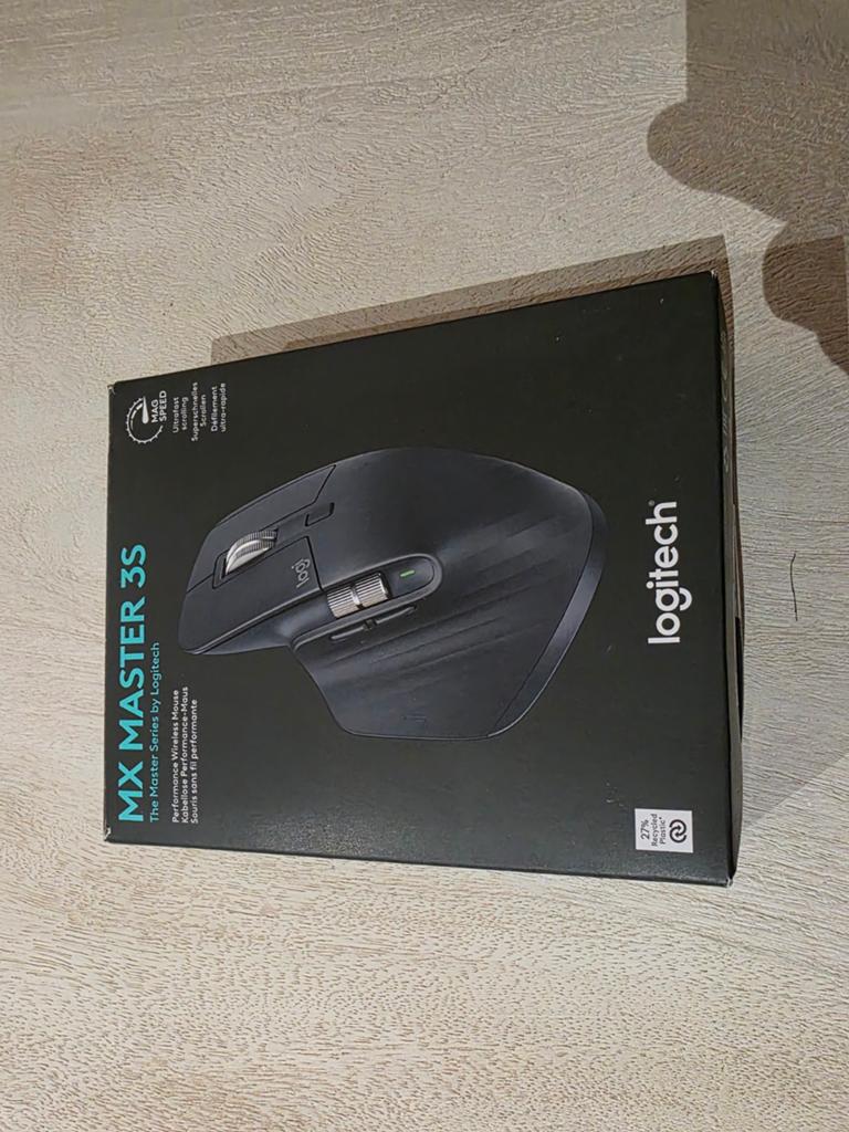 Logitech MX Master 3S Muis - Nieuw in doos, Computers en Software, Muizen, Nieuw, Muis, Rechtshandig, Draadloos, Ergonomisch, Ophalen of Verzenden