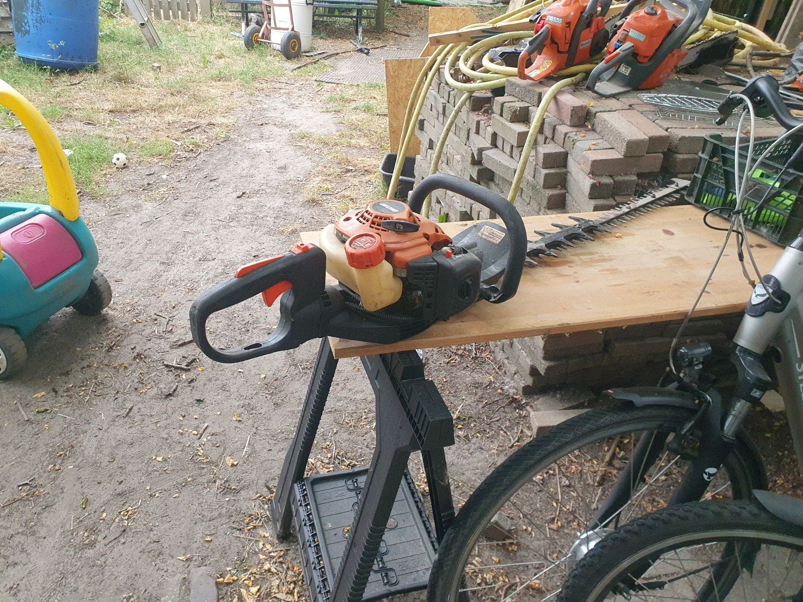 echo hcr 185ES heggenschaar, Ophalen of Verzenden, Gebruikt, Benzine, Echo