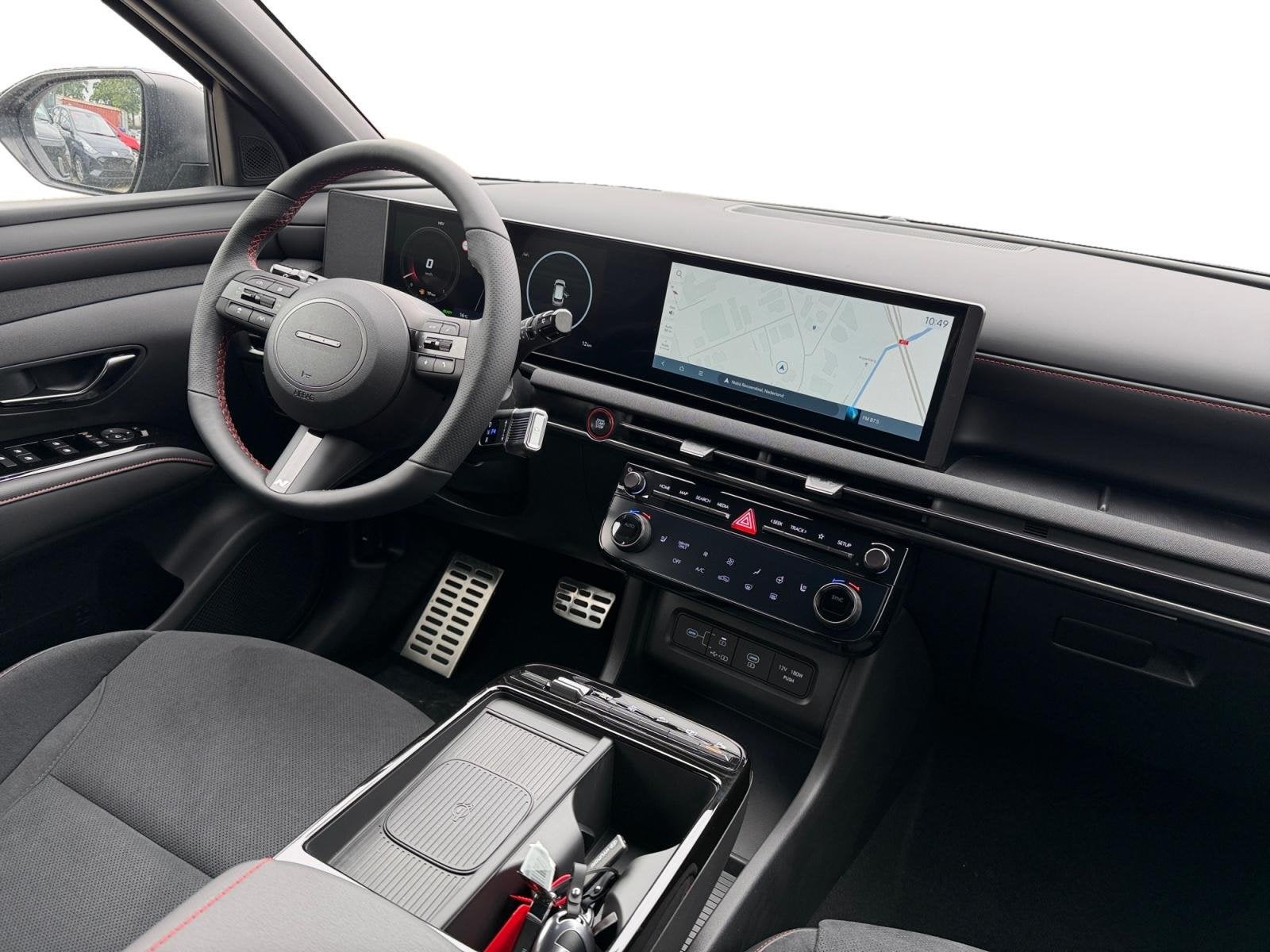 Hyundai Tucson 1.6 T-GDI PHEV N Line Business | NU TOT €6., Auto's, Hyundai, 12 maanden, 14 kWh, 4 cilinders, Zwart