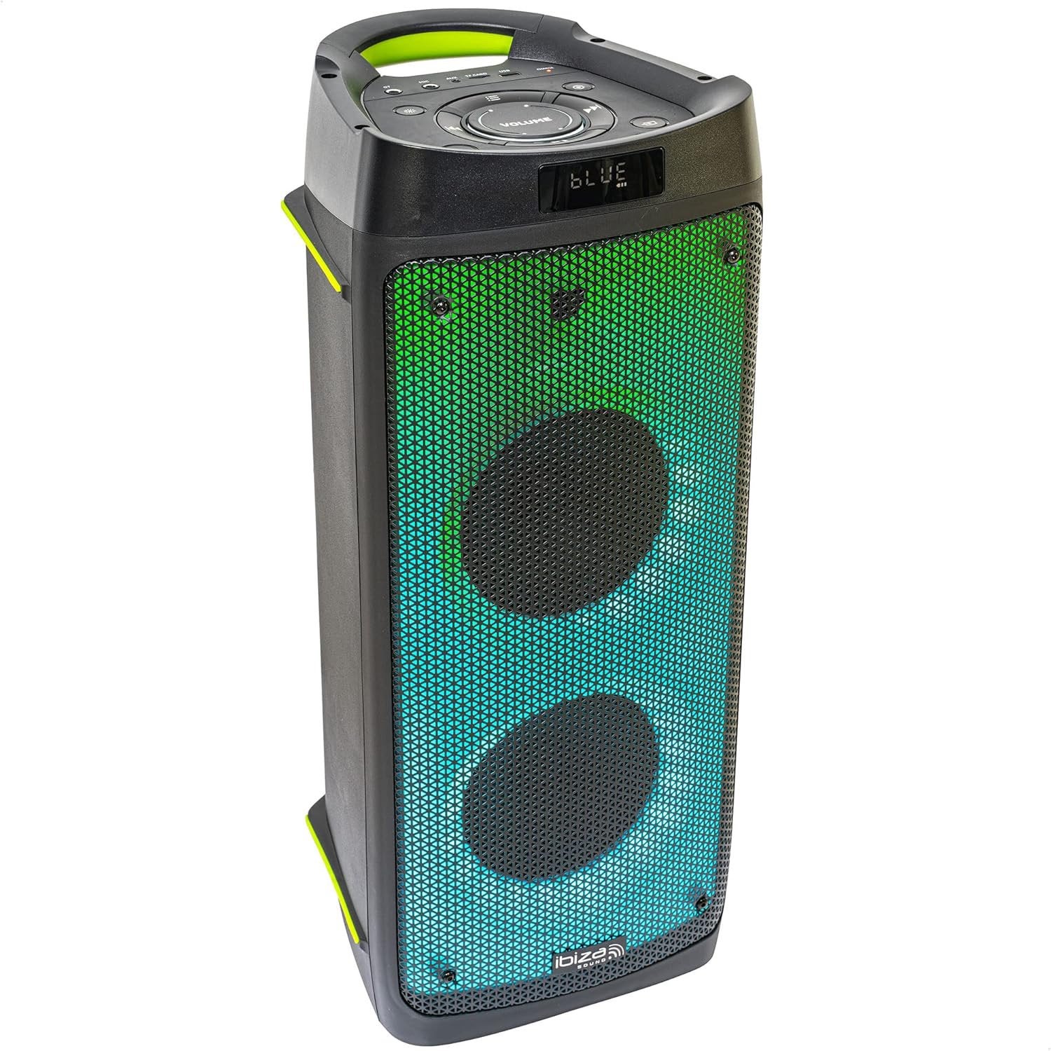 Ibiza Sound Phantom Party Box 300W met LED effecten Nieuw!, Party speaker, Nieuw, Ophalen of Verzenden, Afstandsbediening