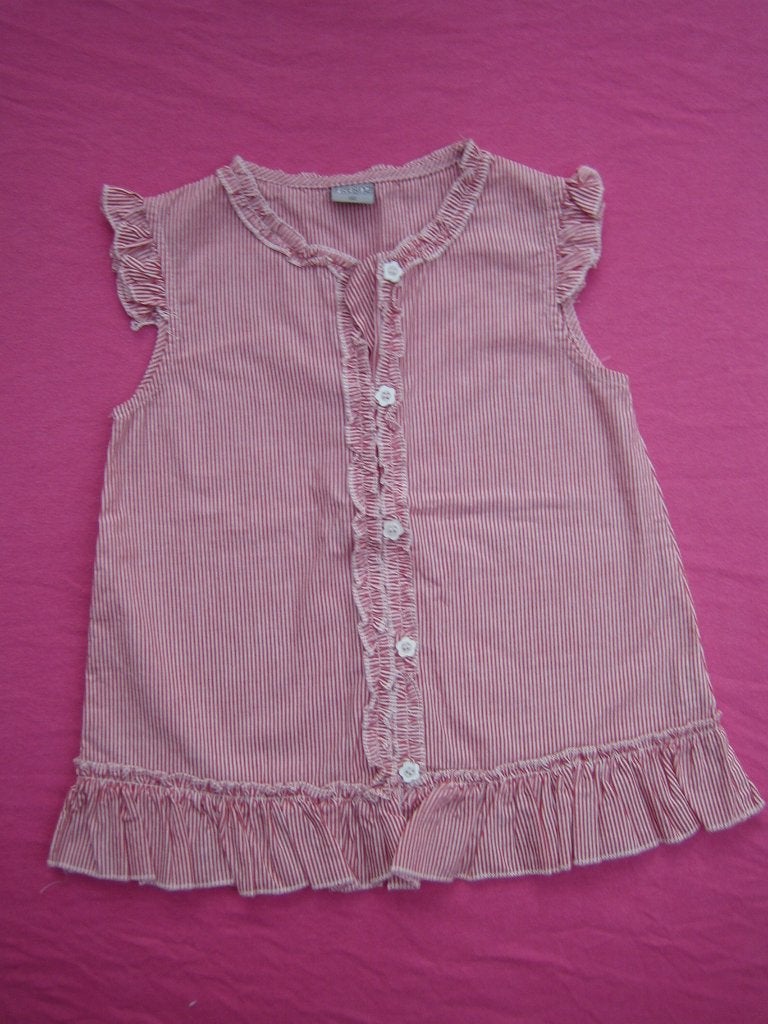 Frendz, zomershirtje rood/wit gestreept, Ophalen of Verzenden, Nieuw, Meisje, Shirt of Longsleeve