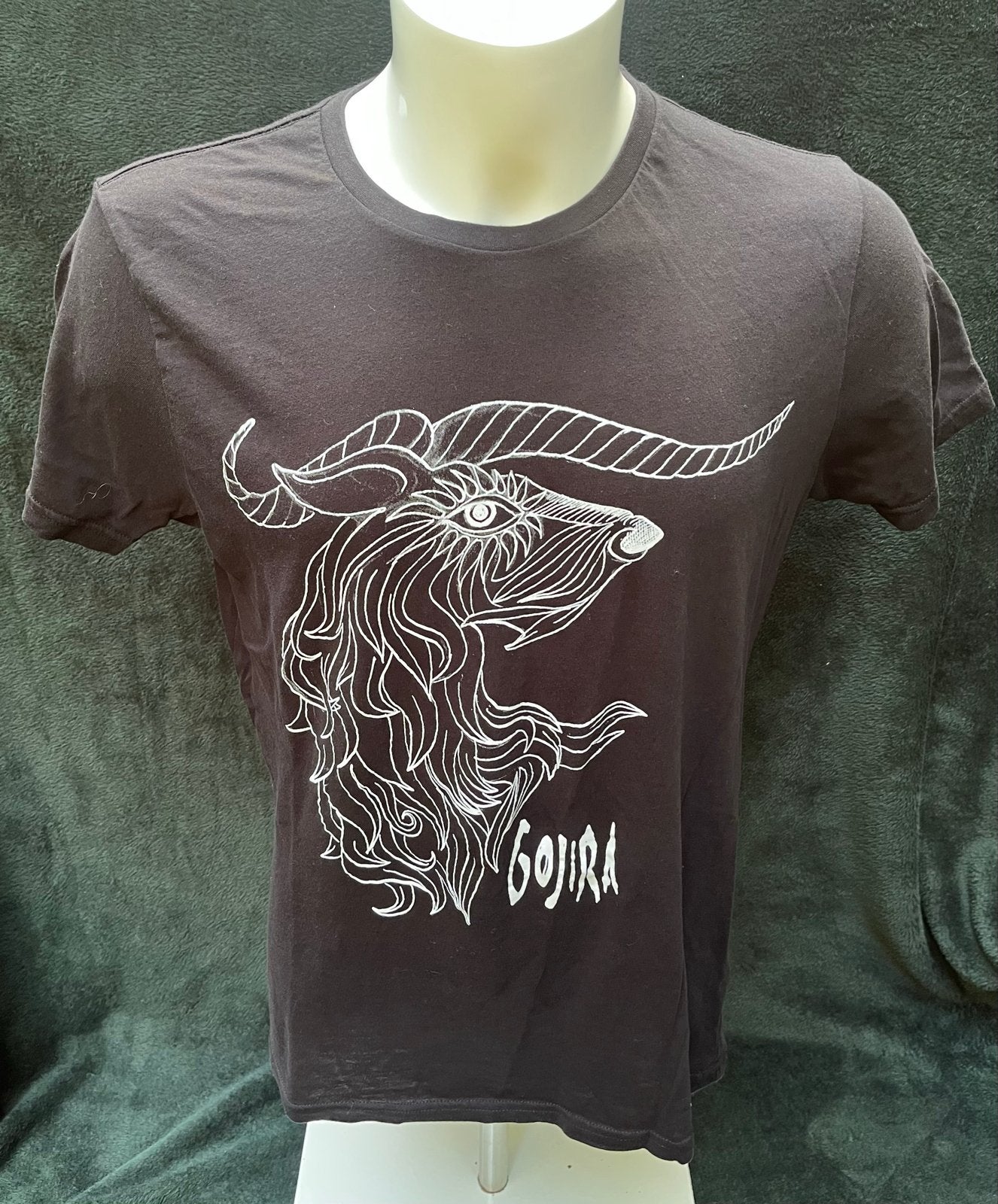 Gojira metal band T-shirt Maat L shirt zwart dier, Kleding | Heren, Ophalen of Verzenden, Gedragen, Maat 52/54 (L), Zwart