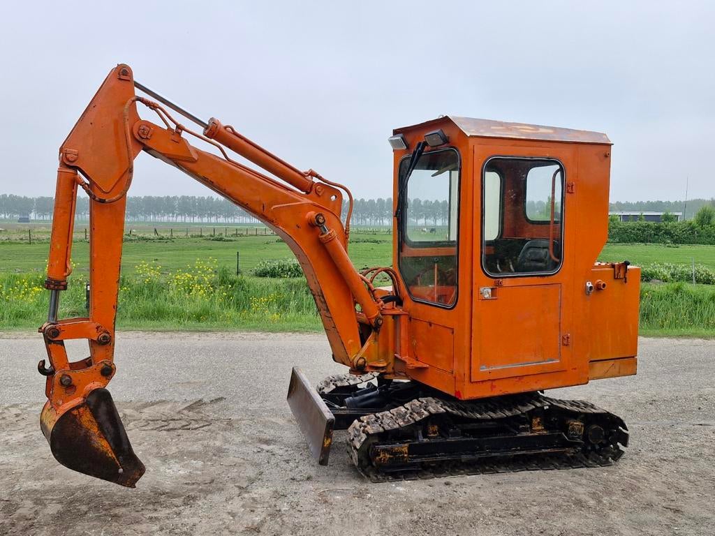Klassieke Mini kraan/minigraver - 3 tons, Ophalen of Verzenden, Graafmachine