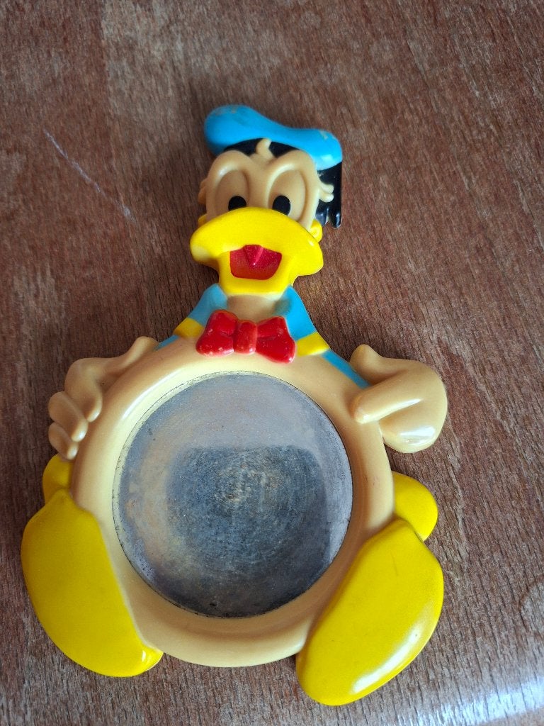 donald duck spiegeltje, Ophalen of Verzenden, Donald Duck, Gebruikt, Beeldje of Figuurtje