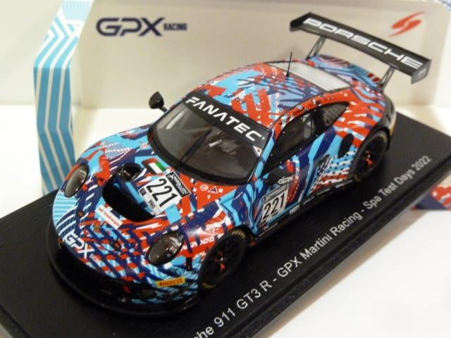 Spark Porsche 911 GT3R GPX Martini Racing 24h Spa 2022 SP429, Ophalen of Verzenden, Nieuw, Auto, Overige merken