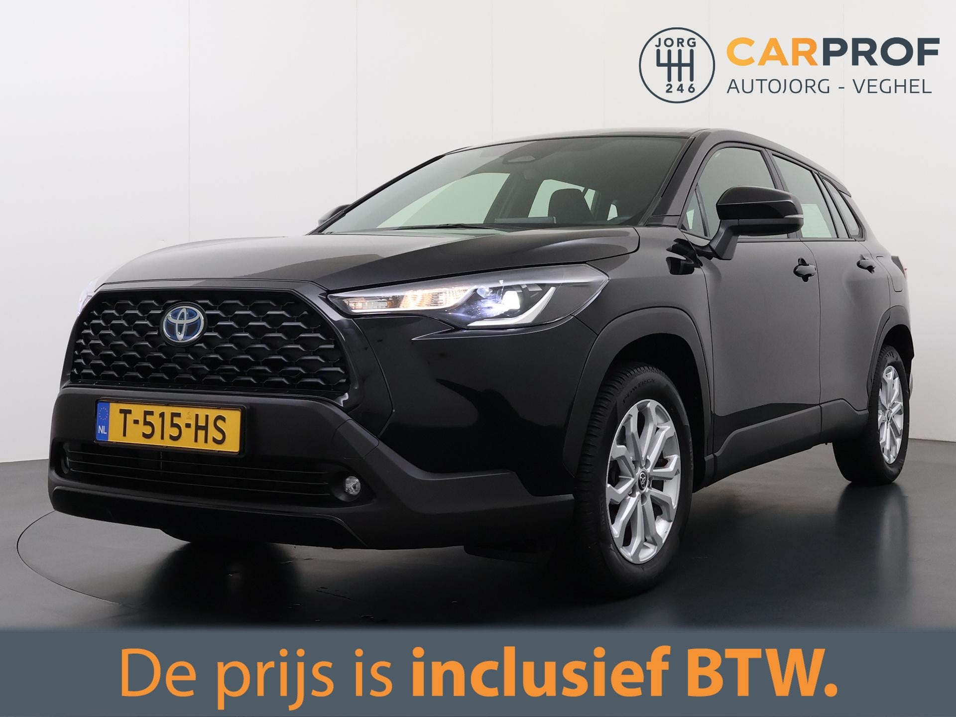 Toyota Corolla Cross 2.0 High Power Hybrid Active NL Auto |, Auto's, Toyota, Stof, Gebruikt, 4 cilinders, Automatische klimaatregeling