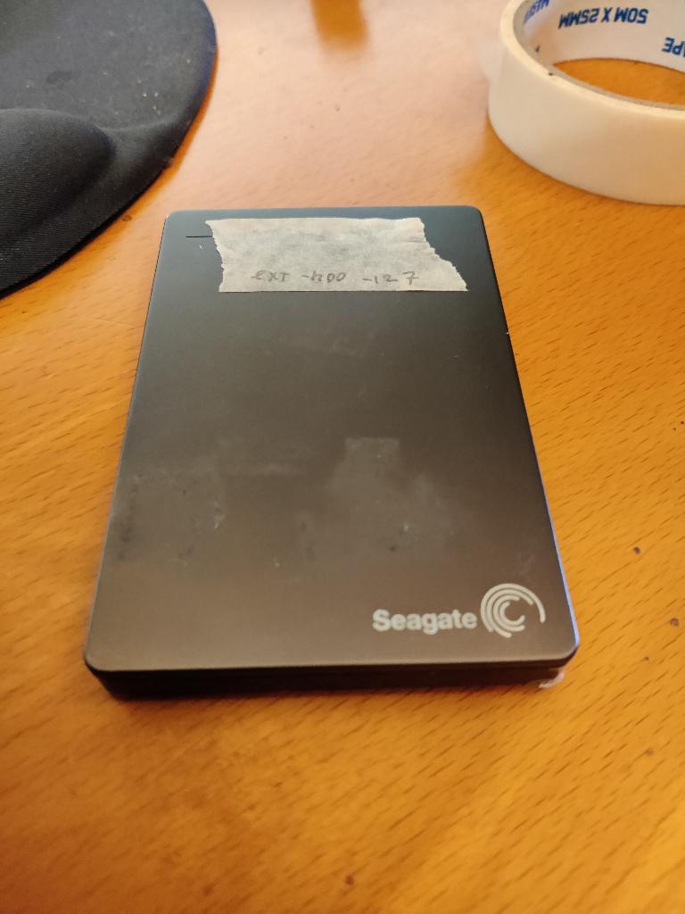 2X Seagate ext Drive 2,5inch - 1TB USB3 [EXT-HDD127] 12-5, Ophalen of Verzenden, Zo goed als nieuw, Desktop, 1024GB