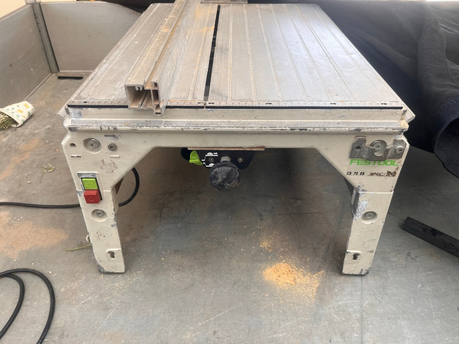 FESTOOL cs70es zaagtafel - Werkt, maar heeft onderhoud nodig, Doe-het-zelf en Verbouw, Ophalen, Gebruikt, Overige typen