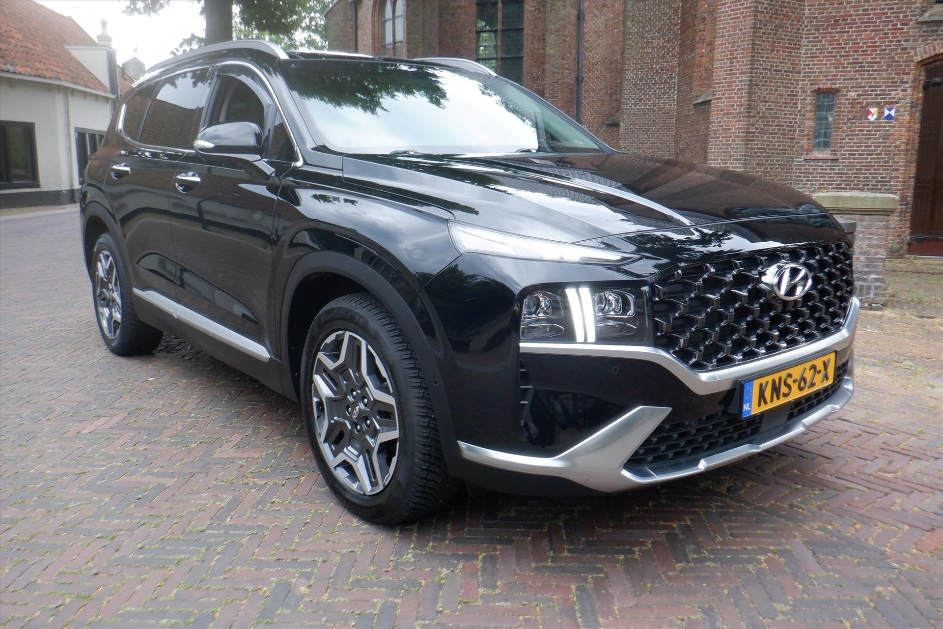 Hyundai Santa Fe 1.6 T-GDi PHEV 265pk Aut. (7-zitter) Premiu, Auto's, Santa Fe, Gebruikt, 4 cilinders, 179 pk