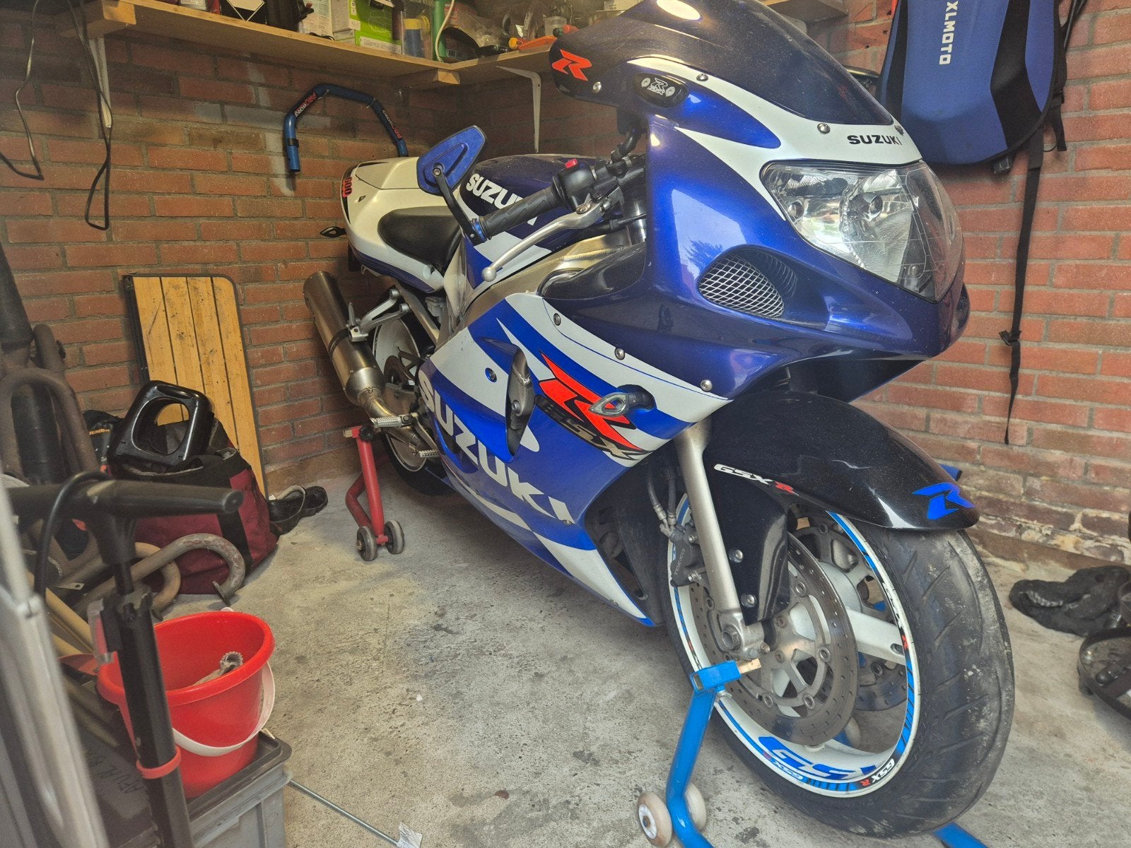 suzuki gsx-r 600 2002 injectie. k2, 4 cilinders, Motorrijbewijs A, Super Sport, Particulier