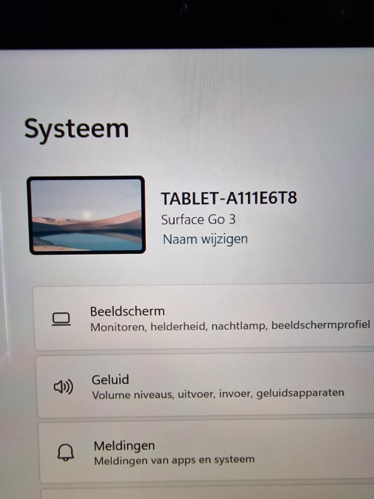 Microsoft Surface Go 3 Tablet, Computers en Software, 10 inch, Gebruikt, Surface Go 3, Ophalen of Verzenden